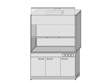 Шкаф вытяжной лабораторный Дельта-1ШВ1570.1 