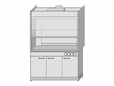 Шкаф вытяжной лабораторный Дельта-2ШВ1574.1